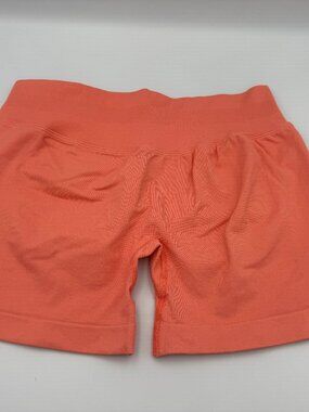 Coral Canton Impact Seamless Workout Shorts Coral Large L
